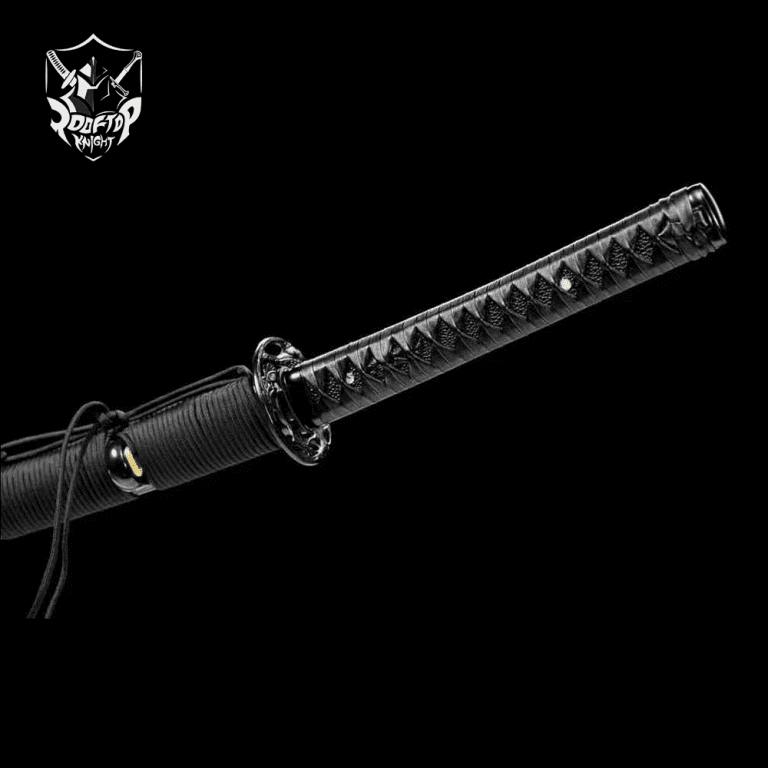 Tactical Black Samurai Sword(dc53 Carbon Steel) - Rooftopknight